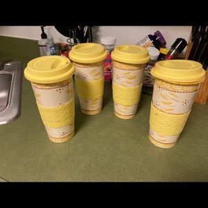 4 temptations old world tumblers w lisa 16oz size